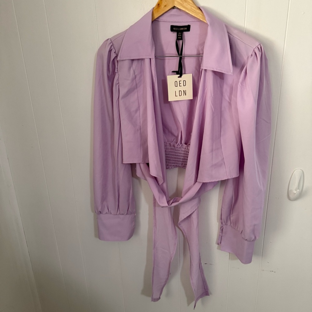 QED London Lavender Blouse